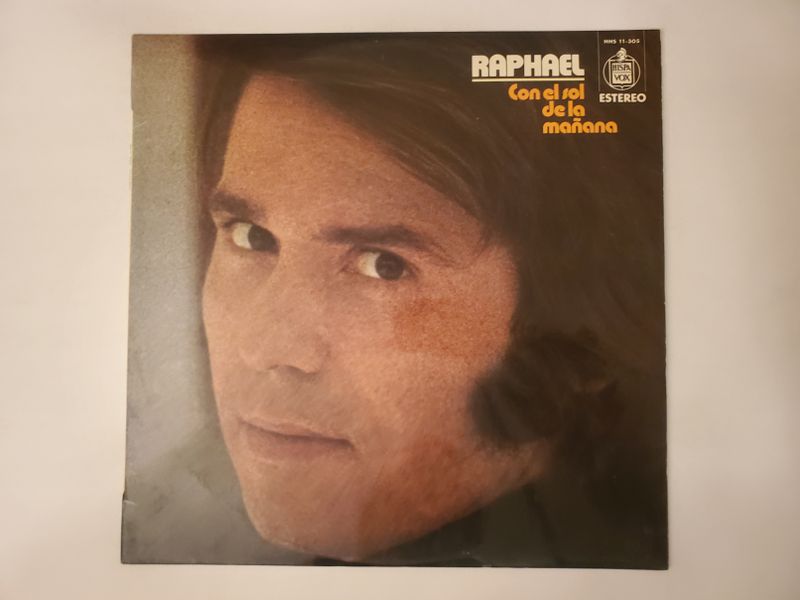 Raphael Con el sol de la ma?ana vinyl record